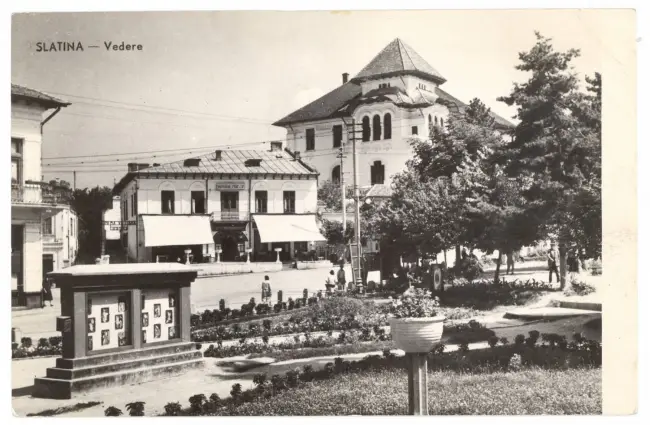Foto Slatina de poveste | Hotelul „Obuzierul” şi Grădina de vară „Cărăbuş”