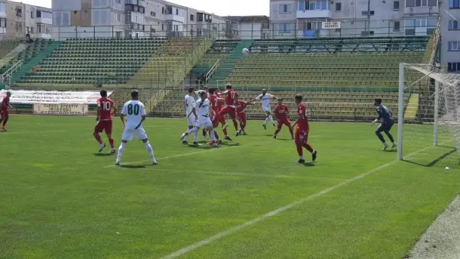 Foto FOTO. CSM Slatina a pierdut, scor 3-2, amicalul disputat pe terenul nou-promovatei în Liga I, CS Mioveni