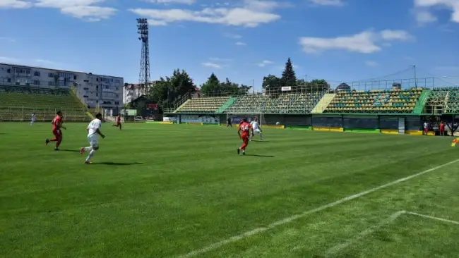 Foto FOTO. CSM Slatina a pierdut, scor 3-2, amicalul disputat pe terenul nou-promovatei în Liga I, CS Mioveni