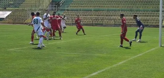 Foto FOTO. CSM Slatina a pierdut, scor 3-2, amicalul disputat pe terenul nou-promovatei în Liga I, CS Mioveni