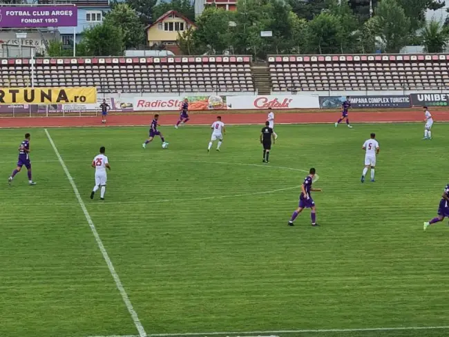 Foto FOTO. CSM Slatina învinge cu 1-0 în amicalul disputat cu FC Argeş, pe Stadionul „Nicolae Dobrin”