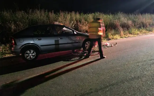 Foto FOTO. Accident pe drumul dintre Movileni şi Bacea. Un biciclist a ajuns la spital