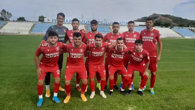 Foto FOTO. România Under 18, amical cu CSM Slatina pe Stadionul „1 Mai”