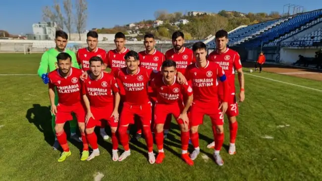 Foto CSM Slatina câştigă, scor 1-0, meciul din debutul returului, cu Flacăra Horezu