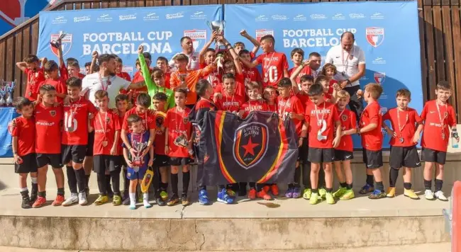 Foto FOTO. Athletic Slatina revine după 5 ani la Football Cup Barcelona şi câştigă din nou trofeul
