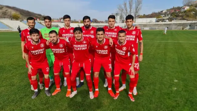 Foto CSM Slatina s-a impus, scor 2-0, cu Sporting Roşiori