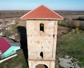 Foto FOTO. Turnul de la Hotărani, monument istoric unicat, restaurat