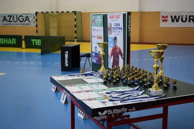 Foto FOTO. Turneu de tenis de masă in memoriam Marius Rădoi, organizat la Slatina