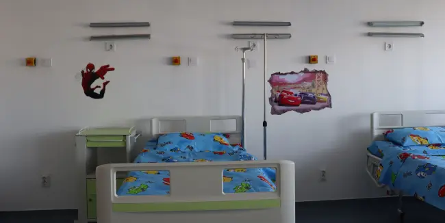 Foto FOTO. Nouă saloane ale Secţiei Pediatrie de la SJU Slatina, animate cu persoanaje de poveste, cu sprijinul senatorului Siminica Mirea