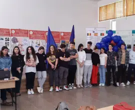 Foto Eveniment organizat de Ziua Europei, la Liceul Petre S. Aurelian Slatina (FOTO)