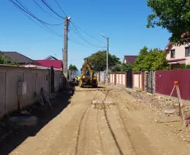 Foto Străzile Zambilelor şi Garoafelor din Slatina, reabilitate de Primărie