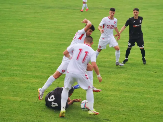 Foto CSM Slatina, o nouă victorie cu FC Pucioasa. Gruparea slătineană s-a calificat fără emoţii la barajul final de promovare