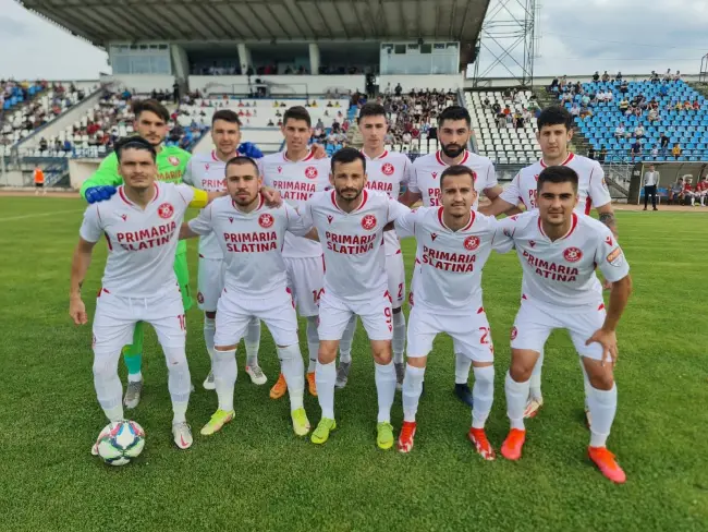 Foto CSM Slatina, o nouă victorie cu FC Pucioasa. Gruparea slătineană s-a calificat fără emoţii la barajul final de promovare