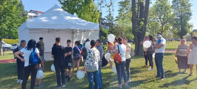 Foto  FOTO. Oraşul copiilor din Parcul Tineretului. Cei mici s-au bucurat de surprizele pregătite de organizatori