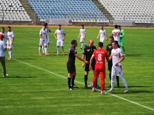 Foto FOTO. CSM Slatina, remiză în turul barajului de promovare. „Returul se va juca până la ultimul minut, suntem pozitivi”