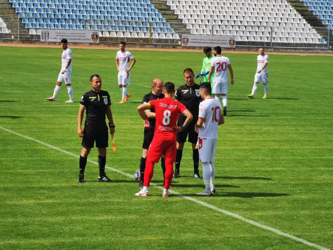 Foto FOTO. CSM Slatina, remiză în turul barajului de promovare. „Returul se va juca până la ultimul minut, suntem pozitivi”