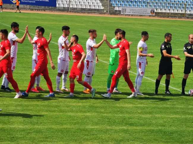 Foto FOTO. CSM Slatina, remiză în turul barajului de promovare. „Returul se va juca până la ultimul minut, suntem pozitivi”