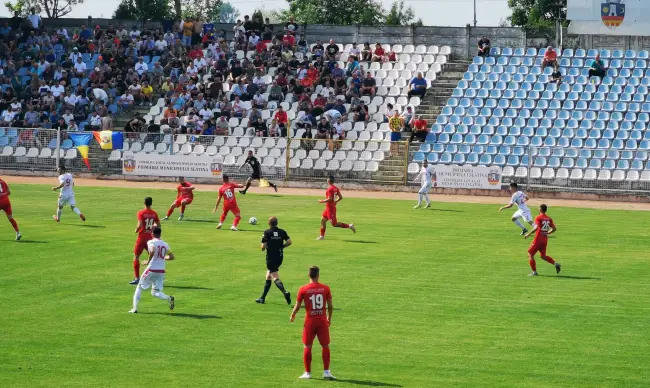 Foto FOTO. CSM Slatina, remiză în turul barajului de promovare. „Returul se va juca până la ultimul minut, suntem pozitivi”