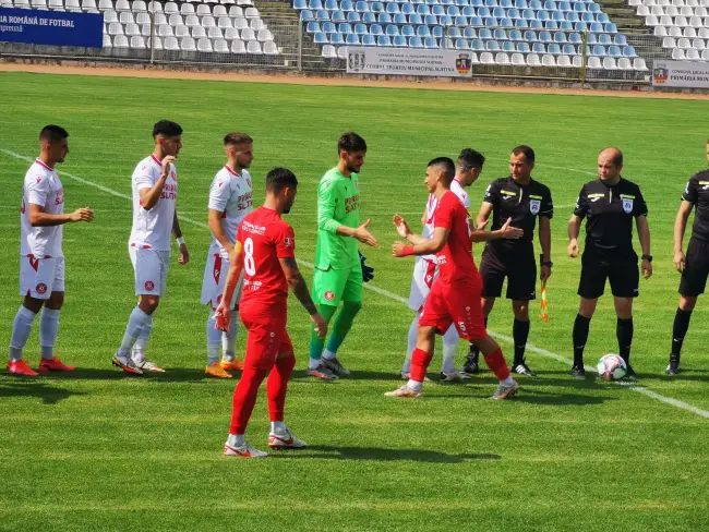 Foto FOTO. CSM Slatina, remiză în turul barajului de promovare. „Returul se va juca până la ultimul minut, suntem pozitivi”