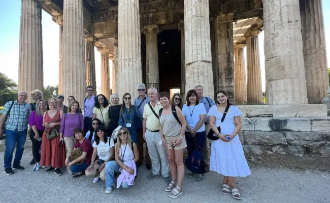 Foto Erasmus+ la Liceul Alexe Marin Slatina. Schimb de experienţă, în Grecia