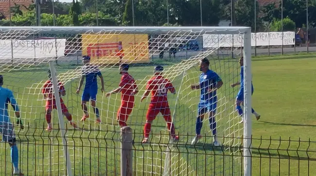 Foto FOTO. Oltul Curtişoara, victorie cu 3-1 în manşa tur a barajului de promovare în Liga a III-a