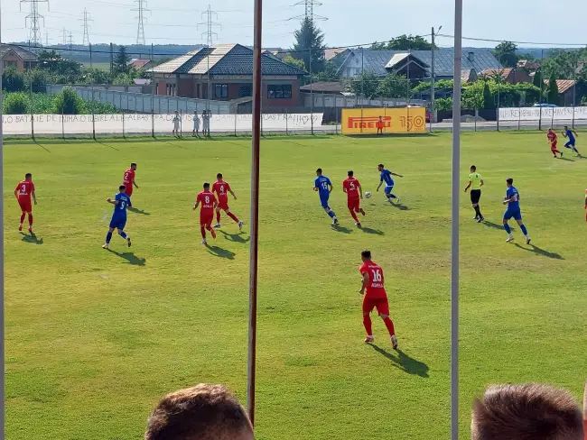 Foto FOTO. Oltul Curtişoara, victorie cu 3-1 în manşa tur a barajului de promovare în Liga a III-a