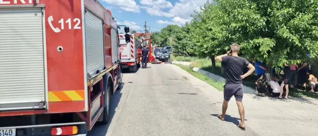 Foto Un biciclist a fost accidentat mortal în localitatea Movileni. Șoferul era beat