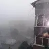 Imagine   Acoperiş luat de vânt, în Slatina, în urma ploii şi vântului puternic
