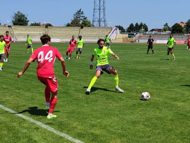 Foto CSM Slatina, replică bună în jocul de pregătire cu FC Argeş