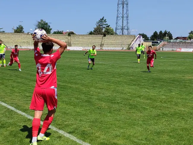 Foto CSM Slatina, replică bună în jocul de pregătire cu FC Argeş