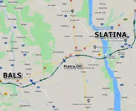 Foto Drumul Expres Craiova-Piteşti: Cum arată acum ultimul punct critic ce mai stă în calea deschiderii traficului pe tronsonul care ocolește Slatina 