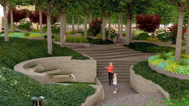 Foto Reamenajare de şase milioane de euro, fonduri europene, pentru Parcul Poroineanu Caracal. Cum va arăta totul
