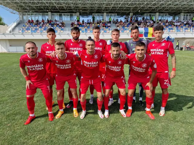 Foto CSM Slatina, victorie la scor la debutul în Liga a II-a. Slătinenii au trecut cu 3-0 de Concordia Chiajna