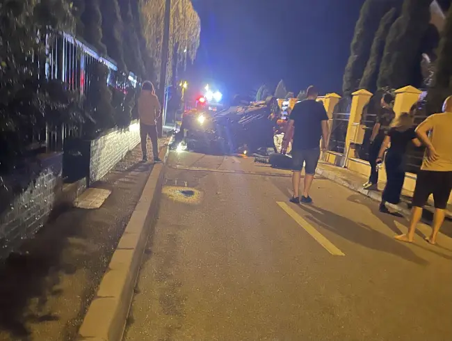 Foto FOTO. Accident în Slatina. O persoană a fost transportată la spital