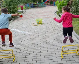 Foto FOTO. GPP „Ion Creangă” Slatina s-a alăturat, pentru al doilea an, proiectului „Săptămâna Europeană a Sportului”