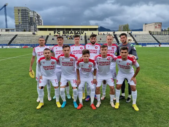 Foto CSM Slatina revine cu un punct din deplasarea de la FC Braşov