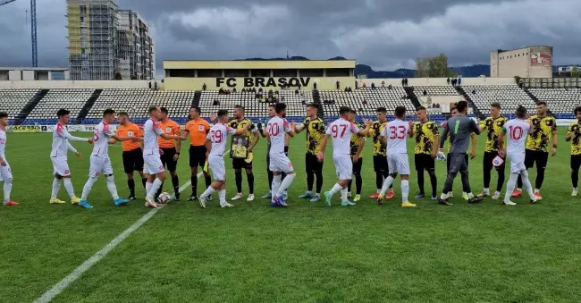 Foto CSM Slatina revine cu un punct din deplasarea de la FC Braşov