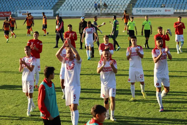 Foto FOTO. CSM Slatina o învinge pe Politehnica Iaşi, aspirantă la promovarea în Liga 1