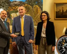 Foto Pirelli Romania a sărbătorit 150 de ani la Ambasada Italiei din Bucureşti. O poveste despre industrie, cultură, tradiţie, tehnologie şi pasiune