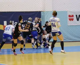 Foto FOTO&VIDEO. CSM Slatina pierde, scor 18-22, meciul cu CS Dacia Mioveni