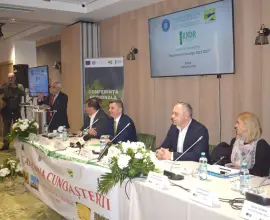 Foto GALERIE FOTO & VIDEO. Planul Naţional Strategic al României, prezentat de ministrul Petre Daea, la Slatina