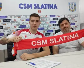 Foto  CSM Slatina a perfectat un nou transfer. Yevhen Smirnov vine din prima ligă de fotbal a Moldovei