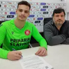 Foto CSM Slatina a obţinut semnătura portarului Alexandru Silveanu