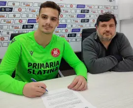 Foto CSM Slatina a obţinut semnătura portarului Alexandru Silveanu