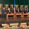 Imagine Deputatul PSD Olt Adrian Chesnoiu, prezent la Caracal, pentru o dezbatere pe tema violenţei domestice