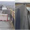 Imagine Cazul podului de peste Olt de la Verguleasa: Traficul pietonal şi accesul maşinilor mai mari de 7,5 tone, interzise
