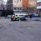 Foto Se lucrează la reabilitarea zonei adiacente străzii Aleea Lalelelor din Slatina