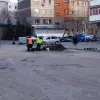 Imagine Se lucrează la reabilitarea zonei adiacente străzii Aleea Lalelelor din Slatina