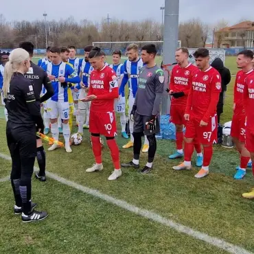 Foto CSM Slatina, meci de pregătire cu CSU Craiova