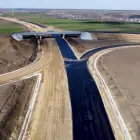 Foto FOTO. Stadiul lucrărilor la tronsonul Drumului Expres, Slatina-Coloneşti, este de 70%